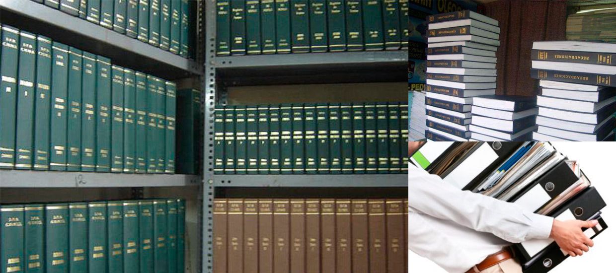 libros de archivo